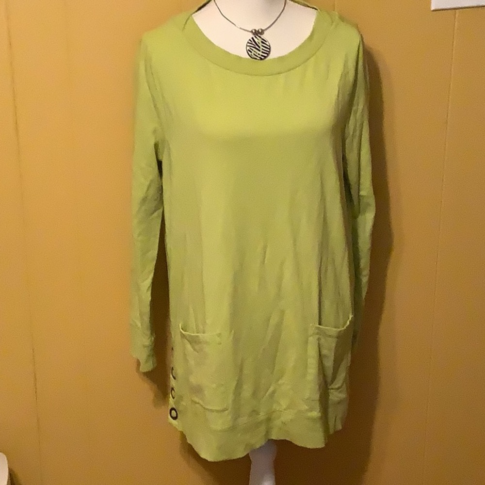 Soft Surroundings cotton blend top